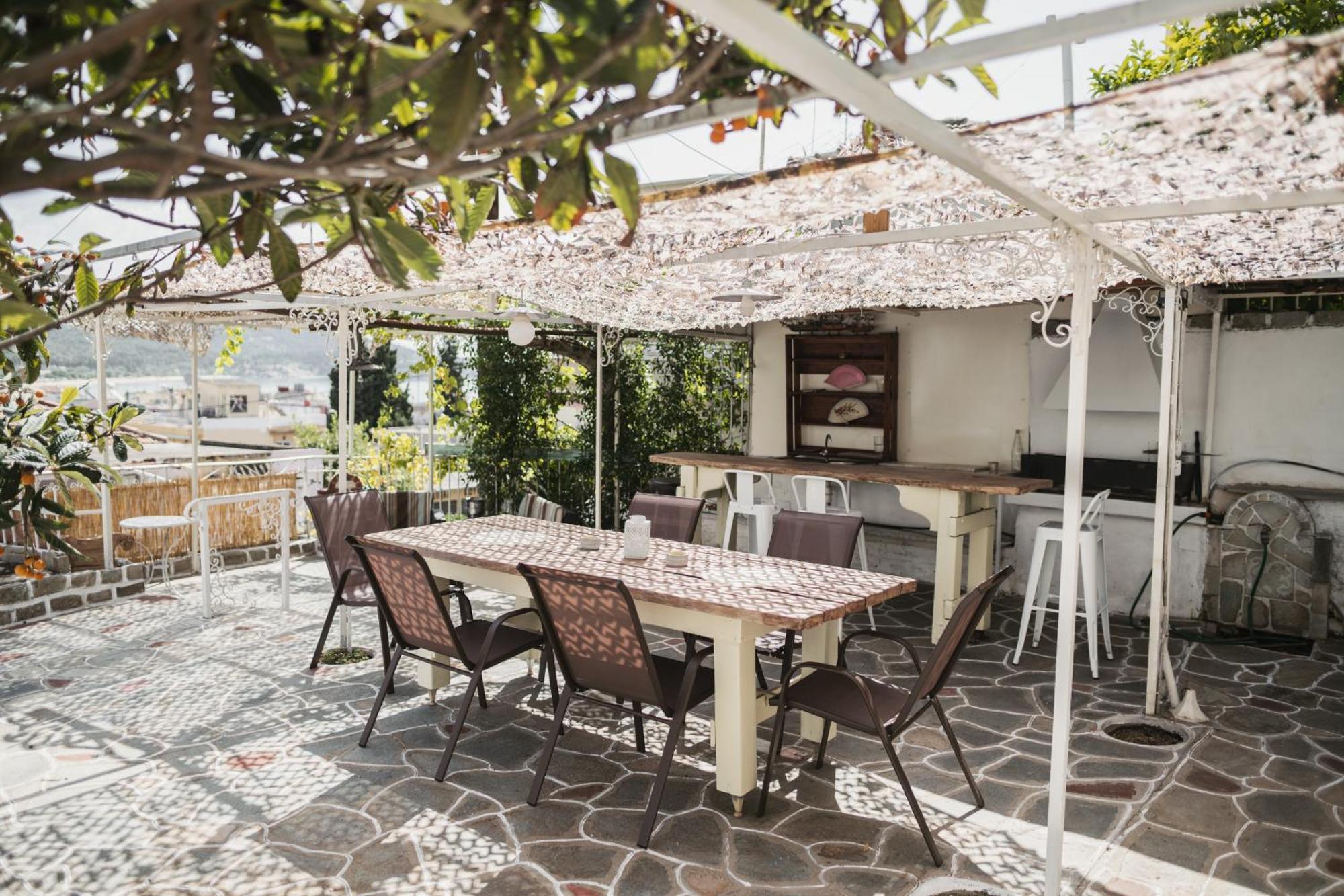 The Garden House Daire Kavala Dış mekan fotoğraf